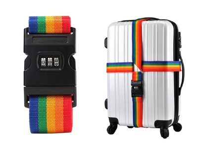 Adjustable Luggage Strap with Combination Lock