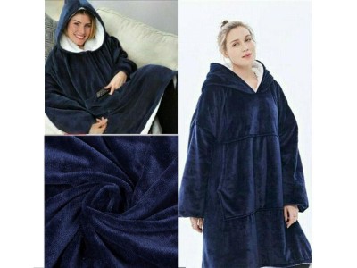 Warm Hoodie TV Blanket