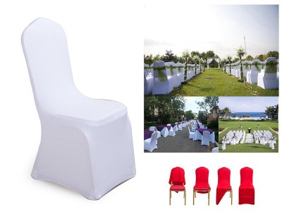 Chair Covers Wedding Banquet Event - White 50pcs