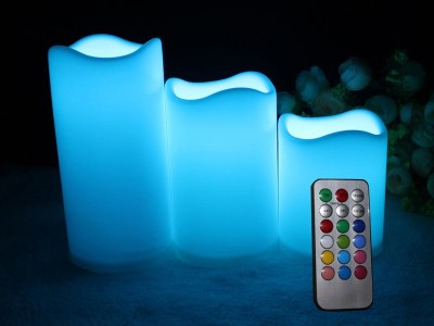 LED Candles 3PCS with Remote Control Flameless