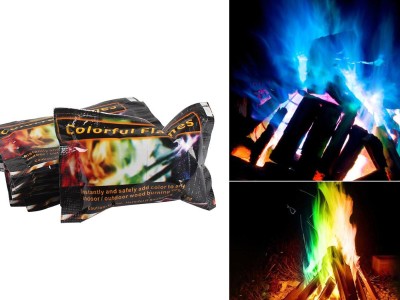 Magical Fire Flame Colourant Powder 10-Pack
