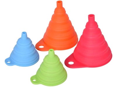 Silicone Collapsible Funnel Set of 4
