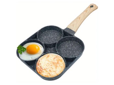 4-Cup Egg Pan Nonstick NZ - Induction, Gas, Pancake Skillet