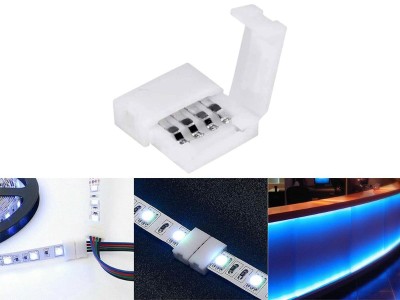 10pcs RGB LED Light Strip Connector