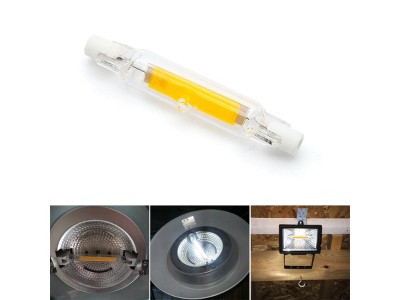 R7S COB LED Lamp Bulb Glass Tube