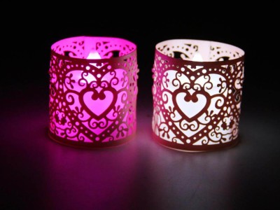 6PCS Fordable Holder for Tea Light/ LED Candle