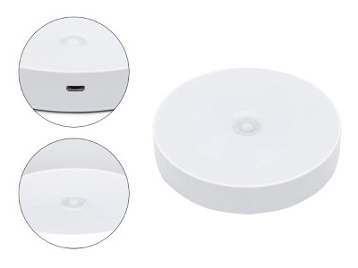 Rechargeable LED Night Light with Motion and Light Sensors