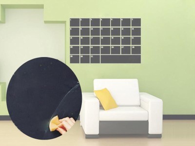 Monthly Blackboard Removable Stickers 53 x 78cm