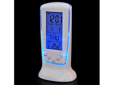 Multifunctional LCD Digital Calendar Alarm Clock