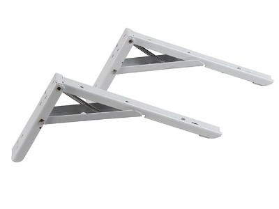 Fold-out Wall Shelf Bracket 25cm x 2