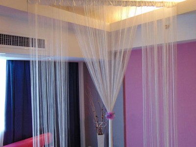 String Curtain Tassel Door Curtain - White 2.8M x 3M