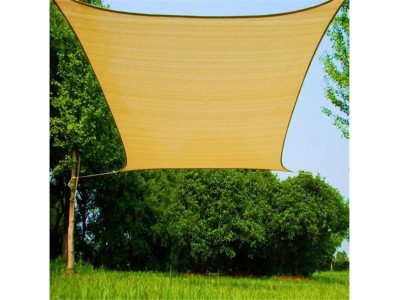 High Density Polyethylene Sun Shade Sail 4mx6m