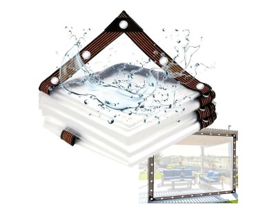 Clear Tarp 2x2m NZ - Heavy Duty, Waterproof, Grommets