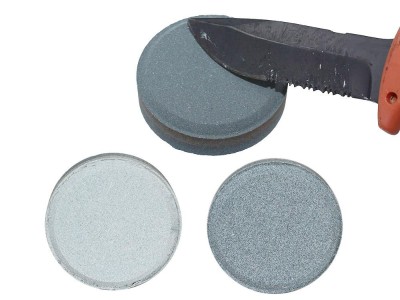 Dual Grit Multi-Purpose Sharpener Sharpening Stone Round