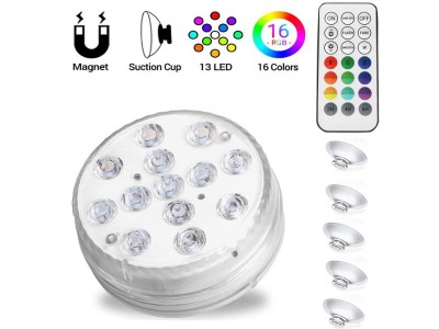 Swimming pool lights with remote control RGB