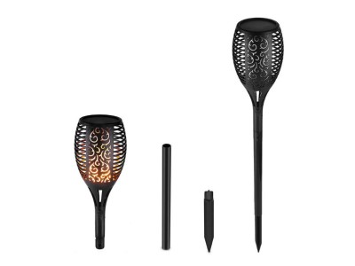 96 LED Solar Flame Light