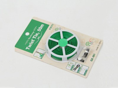 50M Wire Twist Tie for a Variety of Garden, Yard and Home Tasks