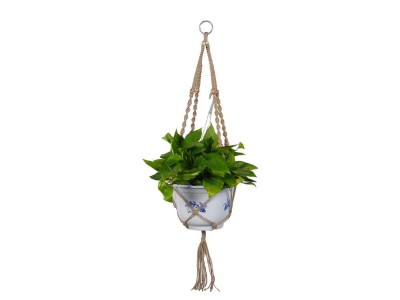 Jute Rope Macrame Pot Hanger