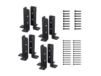 8x Adjustable Post Base | Deck Fence Bracket for 1.5