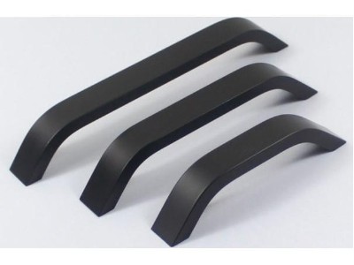 Door / Cabinet / Drawer Handle 128mm Black