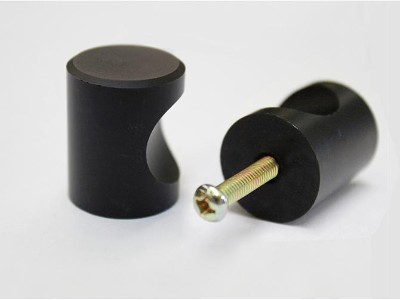 Drawer Knob (Black, 20mm)