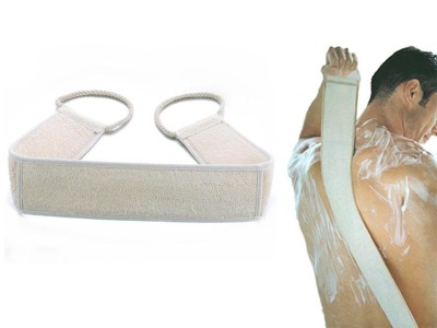 Dual-Sided Exfoliating Loofah Back Scrubber