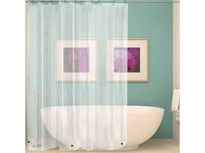 PEVA Plastic Shower Curtain Clear-1.8x1.8m