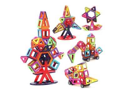 113pcs Magnetic Building Blocks for Kids