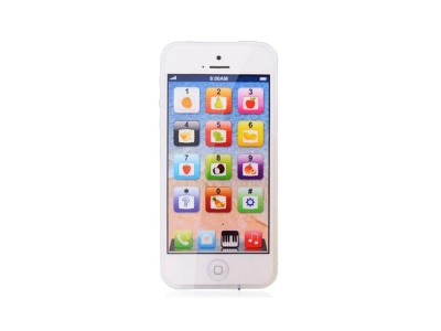White Kids Educational Phone Learning Toy