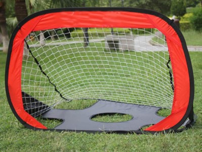 Pop-Up Kids Soccer Goal with Target Net