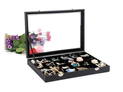 Jewellery Storage Organizer Display Box 24 Grids