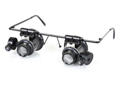 Magnifying Loupe Glasses with LED Lights