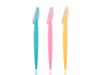 3Pcs Eyebrow Trimmer Safely Netted Blade Shaper