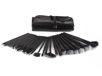32PCS Make Up Brushes with Travel Pouch