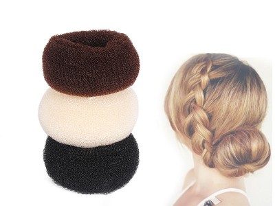 Donut Hair Styling Sponge Pack of 3
