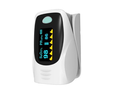 Finger Pulse Oximeter & Blood Oxygen Monitor