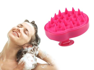 Silicone Hair Scalp Massager Shampoo Brush