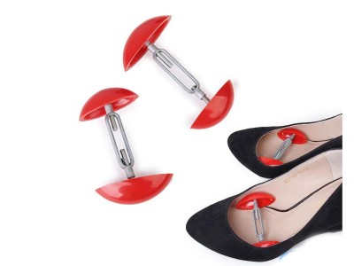 Adjustable Red Mini Shoe Stretchers - 2pcs