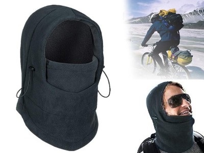 Thermal Warm Fleece Balaclava Hood and Mask Scarf
