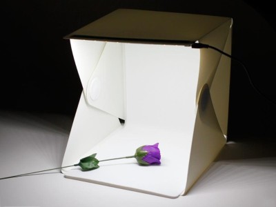 Mini Portable Photo Studio Light Box with LED lighting