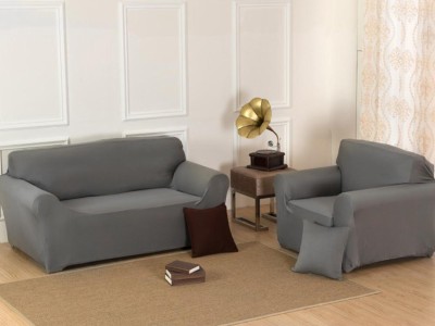 Grey 3-Person Sofa Cover