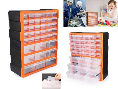 Tool Parts Storage Drawer Cabinet with 39 Drawers