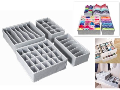 Underwear Organizer Drawer Divider 4 Set