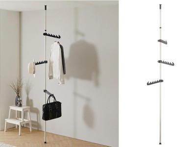 Clothes Drying Pole Rack  Clothing Hanger Stand