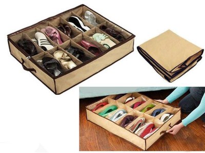 Shoe Organizer Storage Box Under Bed Closet