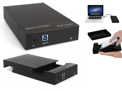USB 3.0 SATA Hard Drive HDD Case for 2.5