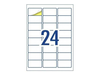 A4 Labels Sticker 24's 100 Sheets