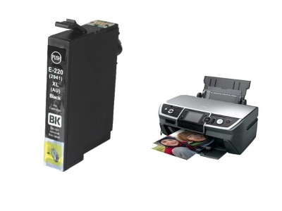 Black Ink Cartridge for Epson 220 220XL