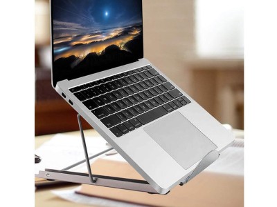 Metal Ventilated Adjustable Laptop Stand Mount