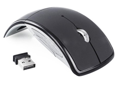 2.4GHz Wireless Foldable Folding Arc Optical Mouse